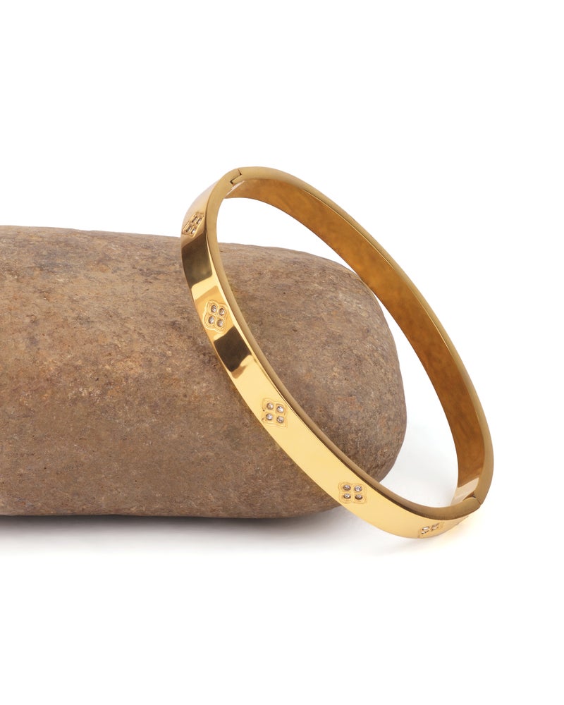 TAAHIRA Lily Bangle Bracelet - Image 2